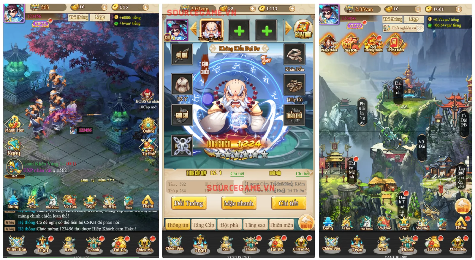 VÕ HIỆP TAM QUỐC H5 - GAME THẺ BÀI KIM DUNG
