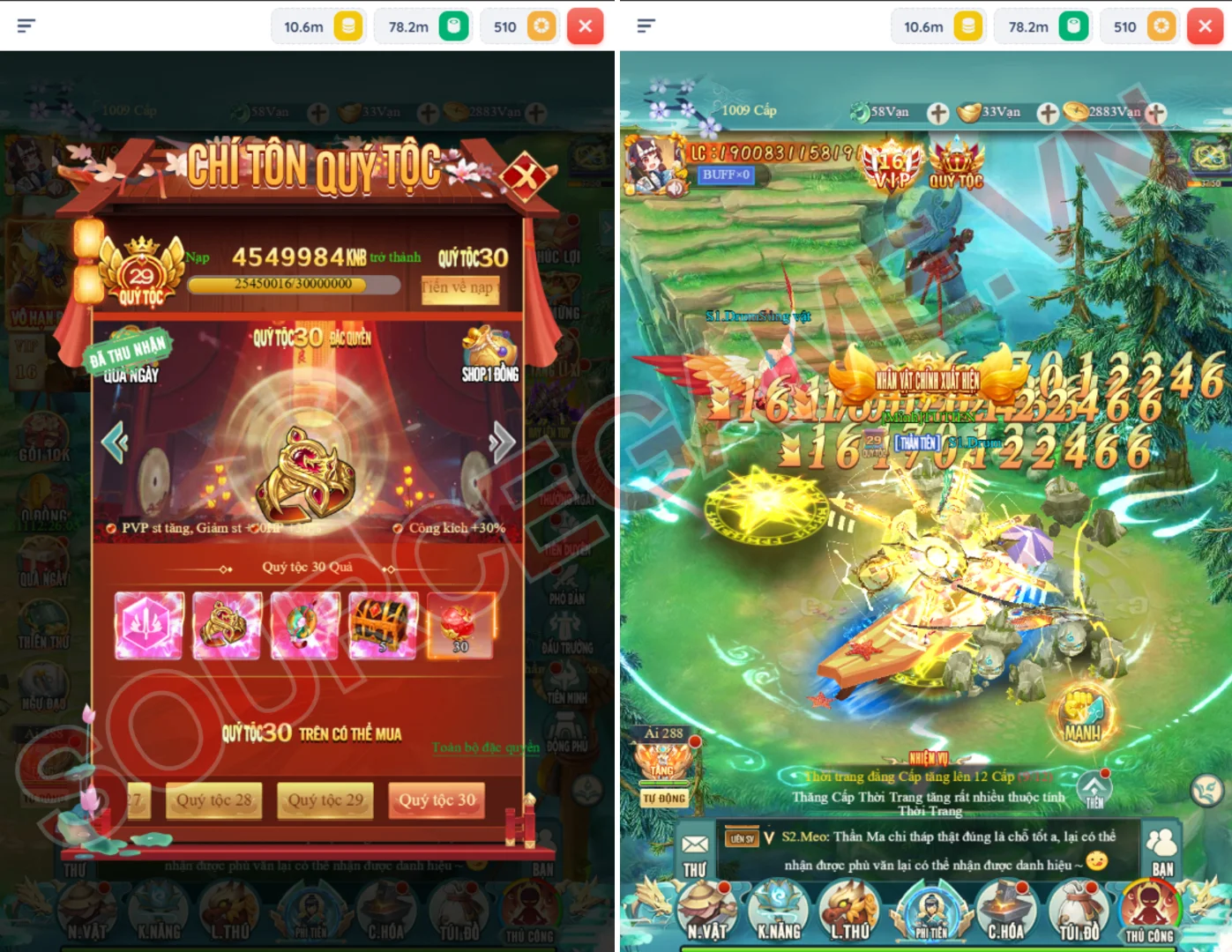 NGỰ KIẾM TU TIÊN H5